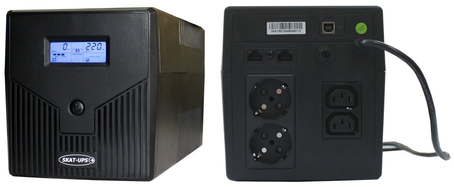 SKAT-UPS 1000/600 (SKAT-UPS 1000-IN-2х7) — купить в Самаре | Витаком