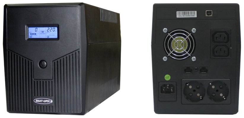 SKAT-UPS 1500/900 (SKAT-UPS 1500-IN-2х9) — купить в Самаре | Витаком