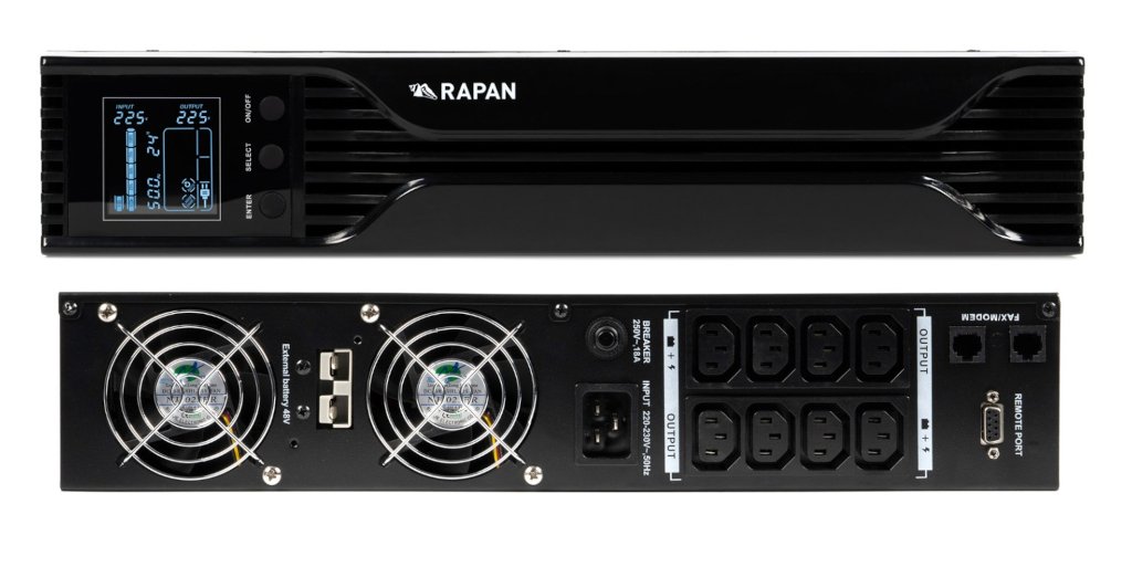 RAPAN-UPS 3000 RACK+4х9Ah (RAPAN-UPS 3000-RACK-IN-4х9-E) — купить в Самаре | Витаком
