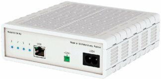 Стационарный GSM модем 900/1800 MHz (4 SIM, 1 Ethernet)