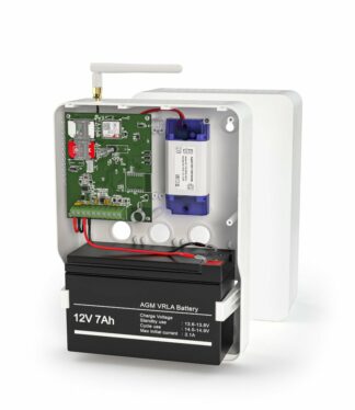 Контакт GSM-14А v.3 (в корпусе под АКБ 1,2-7Ач с БРП 12V 1А)
