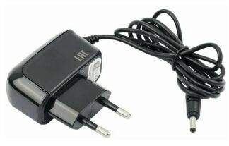 Блок питания 9V, 1A Г-образный черный