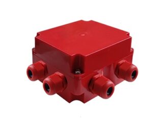 Коробка клеммная КСП-10 АЯКС IP66 Wago красная